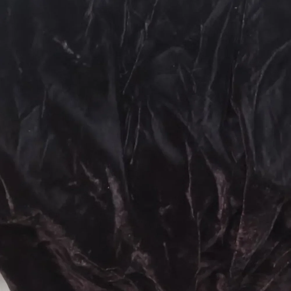 SCOTT MCCLINTOCK VINTAGE 80S/90S BLACK VELVET WITH CREAM LACE BODICE MAXI 6